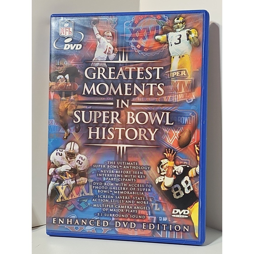 Greatest Moments in Super Bowl History (DVD, 2000)
